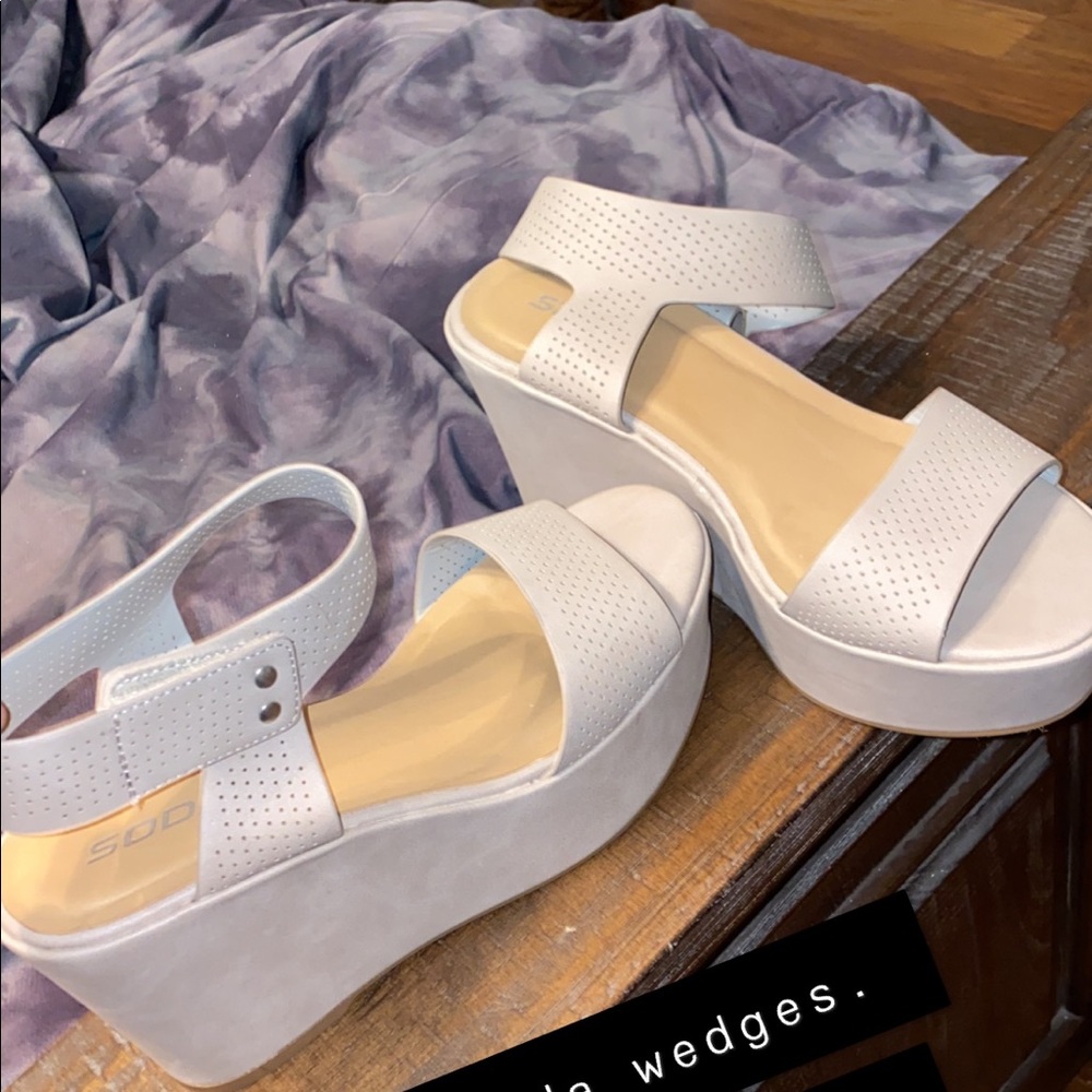 Soda wedges.